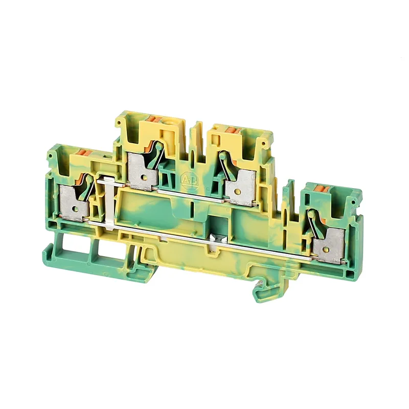 Rockwell Automation / Allen-Bradley 1492-PDG4C – IEC Feed-Through Push-in Terminal Block IEC Feed-Through… — photo 1 of 3