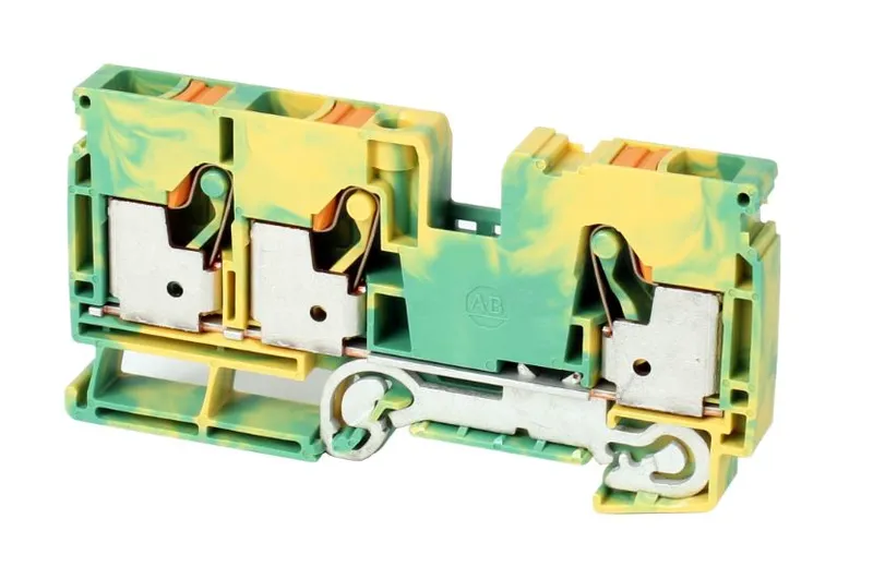 Rockwell Automation / Allen-Bradley 1492-PG10T – IEC Ground Push-in Terminal Block IEC Ground Push-in… — photo 3 of 3