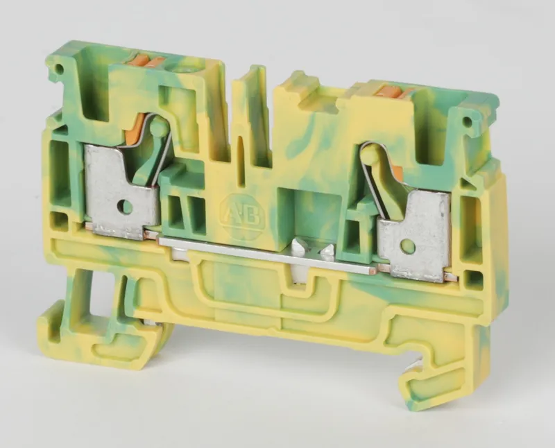 Rockwell Automation / Allen-Bradley 1492-PG4 – IEC Ground Push-in Terminal Block — photo 2 of 3