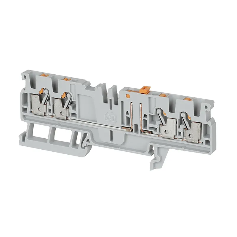 Rockwell Automation / Allen-Bradley 1492-PKD3Q – IEC Feed-Through Push-in Terminal Block — photo 1 of 3