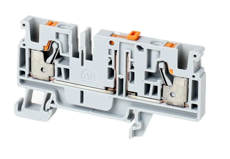 Rockwell Automation / Allen-Bradley 1492-PKD4-B – IEC Feed-Through Push-in Terminal Block — photo 3 of 3