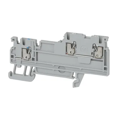 Rockwell Automation / Allen-Bradley 1492-PS2-2 – IEC Feed-Through Push-in Terminal Block