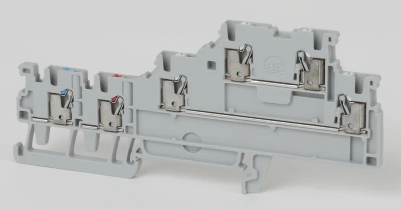 Rockwell Automation / Allen-Bradley 1492-PS2-4 – IEC Feed-Through Push-in Terminal Block — photo 3 of 3