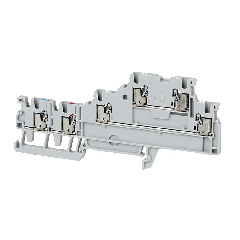 Rockwell Automation / Allen-Bradley 1492-PS2-4 – IEC Feed-Through Push-in Terminal Block — photo 1 of 3