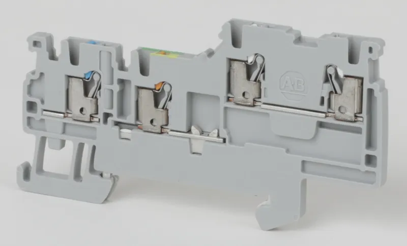 Rockwell Automation / Allen-Bradley 1492-PSG2-3 – IEC Feed-Through Push-in Terminal Block — photo 2 of 3