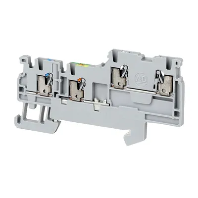 Rockwell Automation / Allen-Bradley 1492-PSG2-3 – IEC Feed-Through Push-in Terminal Block