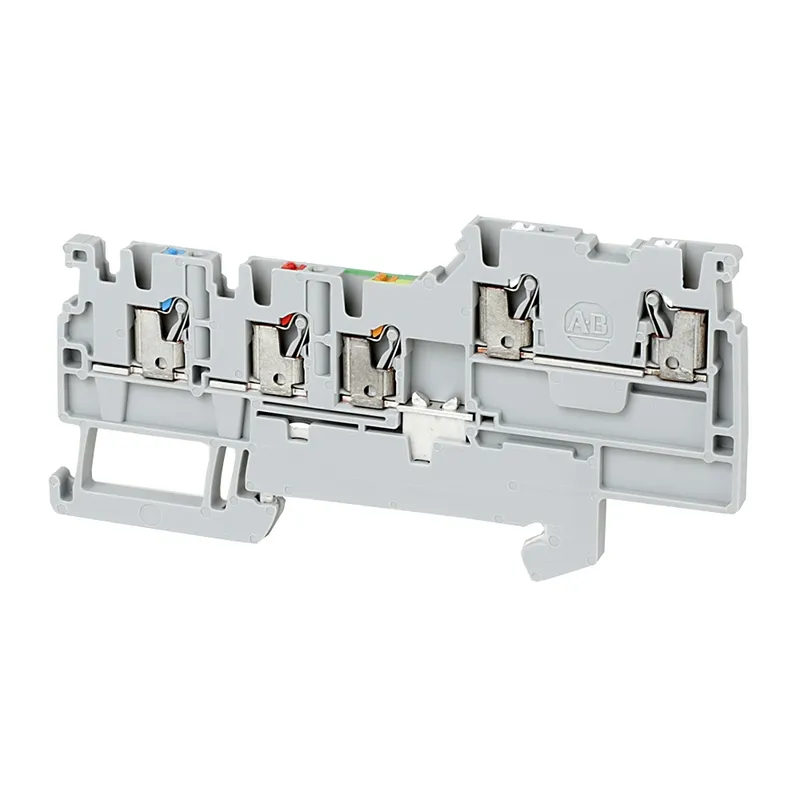 Rockwell Automation / Allen-Bradley 1492-PSG2-4 – IEC Feed-Through Push-in Terminal Block — photo 1 of 3