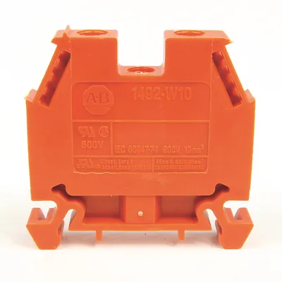 Allen-Bradley 1492-W10-OR – IEC Term Blck 8x47.6x41mm Screw Allen-Bradley 1492-W10-OR – IEC Term Blck 8x47.6x41mm Screw