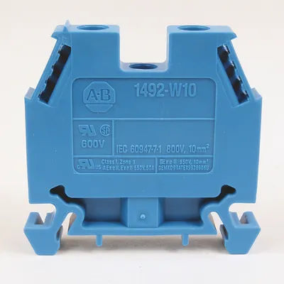 Allen-Bradley 1492-W10-W – IEC Term Blck 8x47.6x41mm Screw Allen-Bradley 1492-W10-W – IEC Term Blck 8x47.6x41mm Screw
