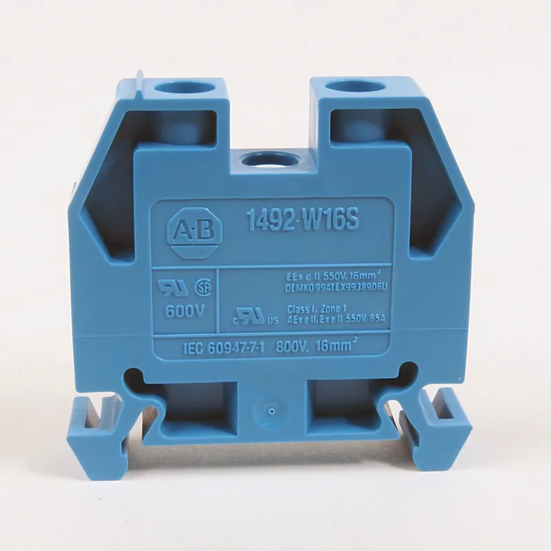 Rockwell Automation / Allen-Bradley 1492-W16S-BR – IEC 1-Ckt Feed-Through Blk