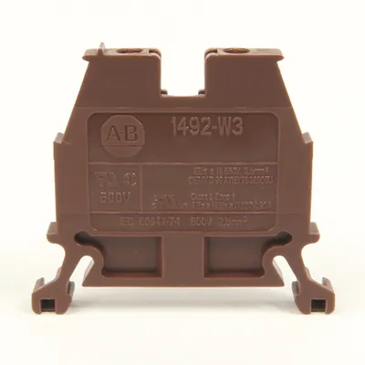 Rockwell Automation / Allen-Bradley 1492-W3-BL – IEC Term Blck 8x47.6x41mm Screw