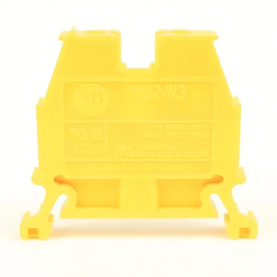 Rockwell Automation / Allen-Bradley 1492-W3-Y – IEC Term Blck 8x47.6x41mm Screw
