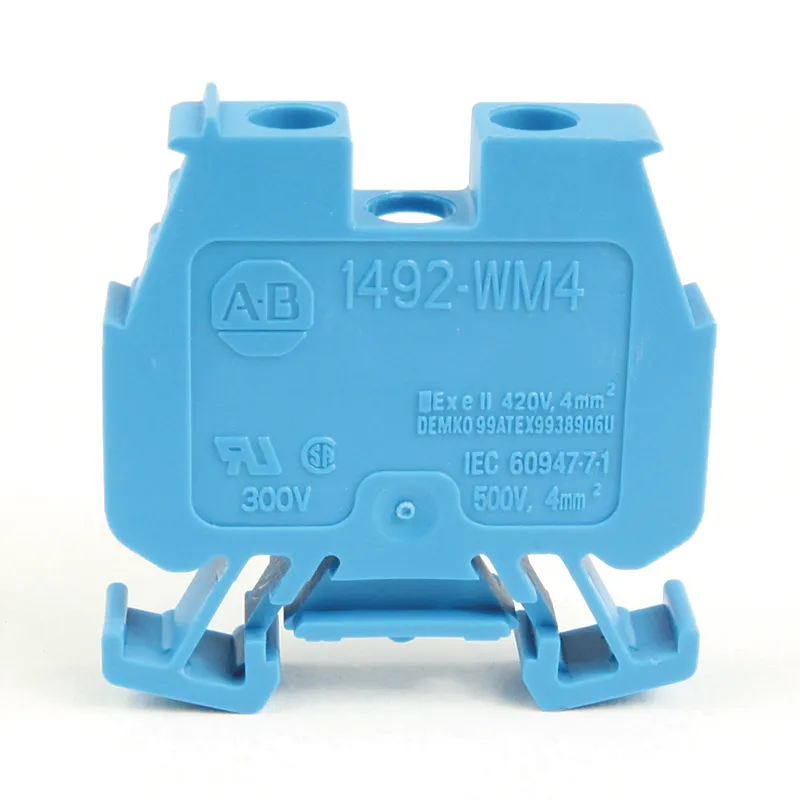 Rockwell Automation / Allen-Bradley 1492-WM4-B – IEC Term Blck 8x47.6x41mm Screw