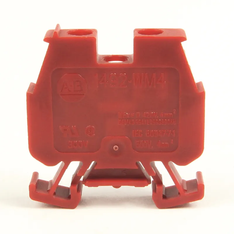 Rockwell Automation / Allen-Bradley 1492-WM4-RE – IEC Term Blck 8x47.6x41mm Screw
