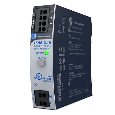 Allen-Bradley 1606-XLB36EH – XLB Power Supply 36W 24VDC 1.3A Allen-Bradley 1606-XLB36EH – XLB Power Supply 36W 24VDC 1.3A