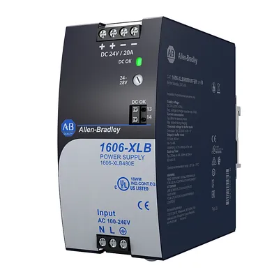 Rockwell Automation / Allen-Bradley 1606-XLB480E – XLB Power Supply 480W 24VDC 20A