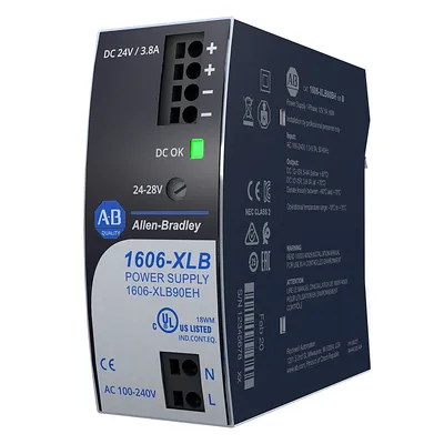 Allen-Bradley 1606-XLB90EH – XLB Power Supply 90W 24VDC 3.8A Allen-Bradley 1606-XLB90EH – XLB Power Supply 90W 24VDC 3.8A