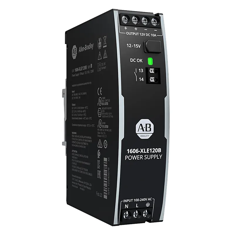 Rockwell Automation / Allen-Bradley 1606-XLE120B – XLE Power Supply 120W 12VDC 10A — photo 1 of 2
