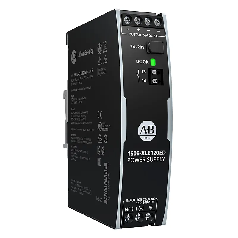 Rockwell Automation / Allen-Bradley 1606-XLE120EC – XLE Power Supply 120W 24VDC 5A — photo 1 of 2