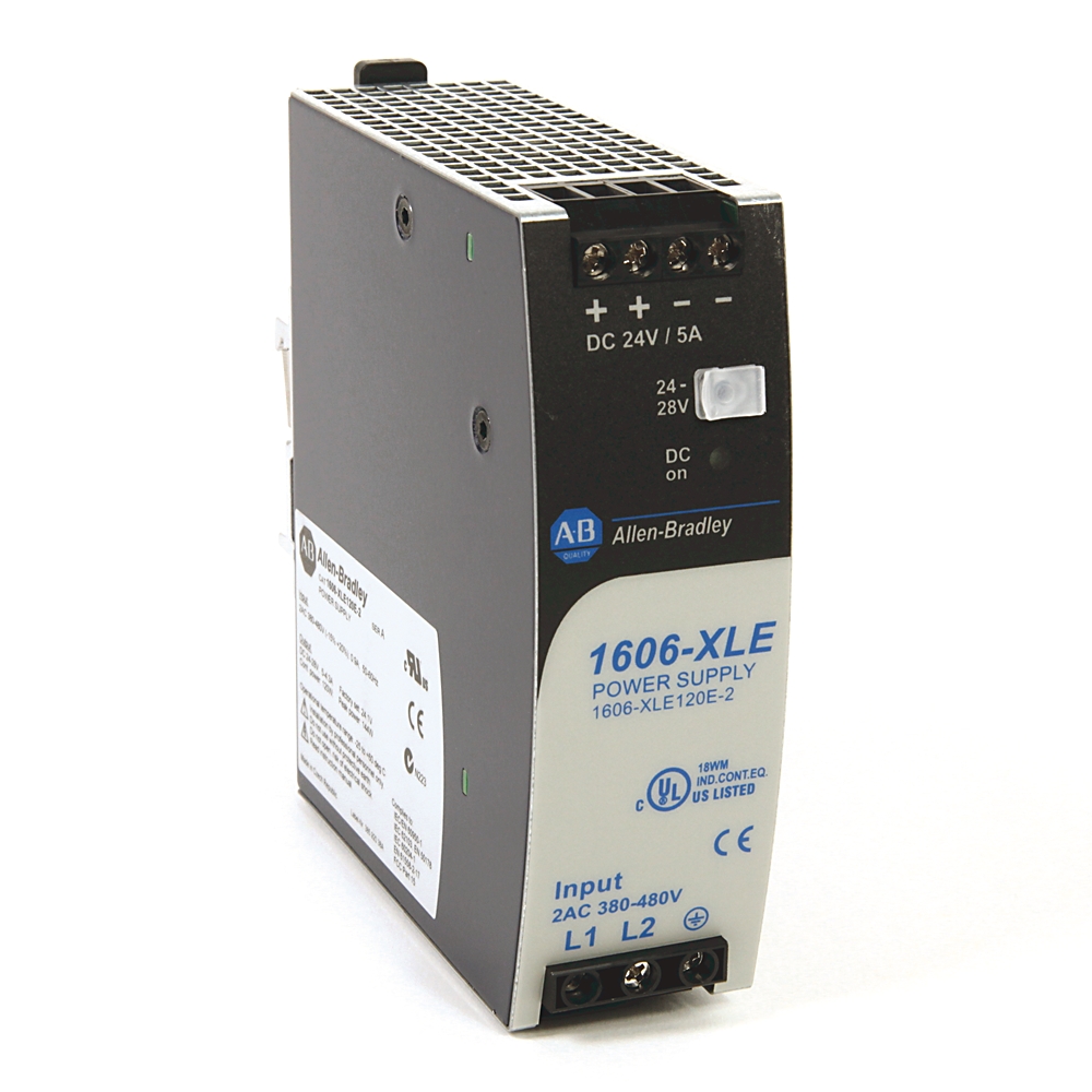 Rockwell Automation / Allen-Bradley 1606-XLE120EE – Power Supply XLE 120 W Power Supply — photo 1 of 2