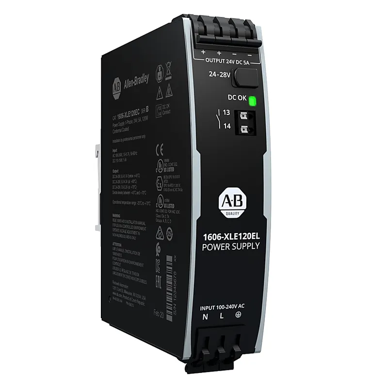 Rockwell Automation / Allen-Bradley 1606-XLE120EL – XLE Power Supply 120W 24VDC 5A — photo 1 of 2