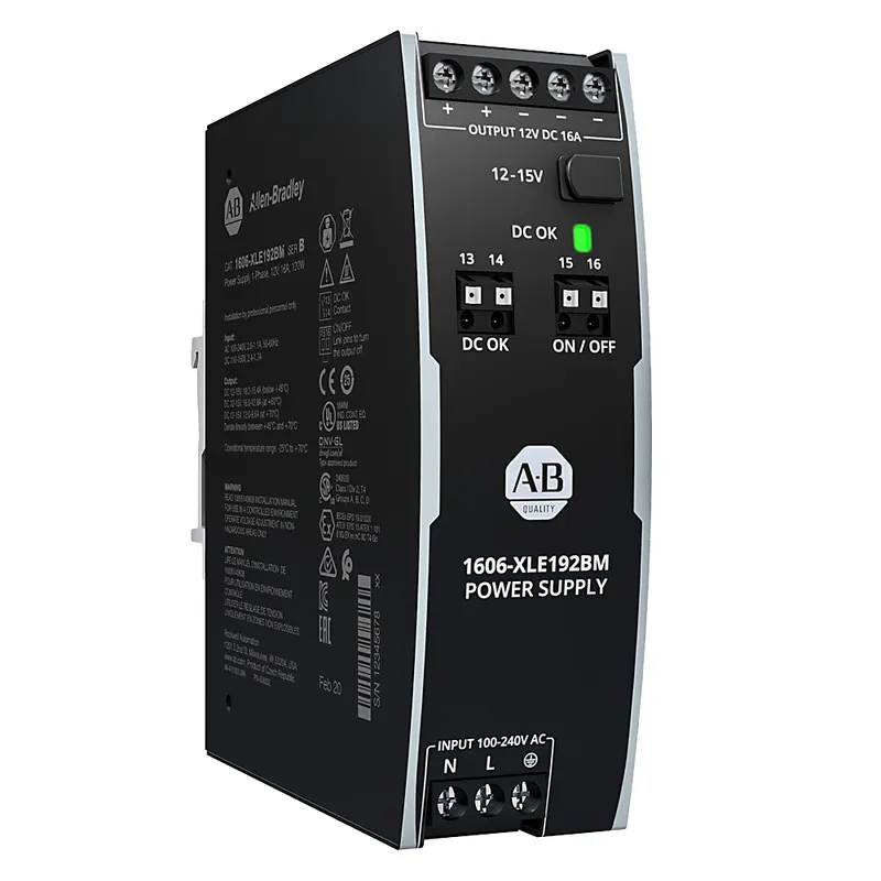 Rockwell Automation / Allen-Bradley 1606-XLE192BM – XLE Power Supply 192W 12VDC 16A — photo 1 of 2