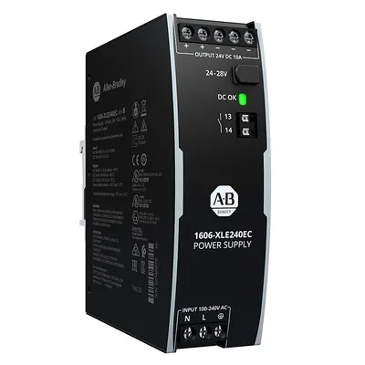 Allen-Bradley 1606-XLE240EC – XLE Power Supply 240W 24VDC 10A Allen-Bradley 1606-XLE240EC – XLE Power Supply 240W 24VDC 10A