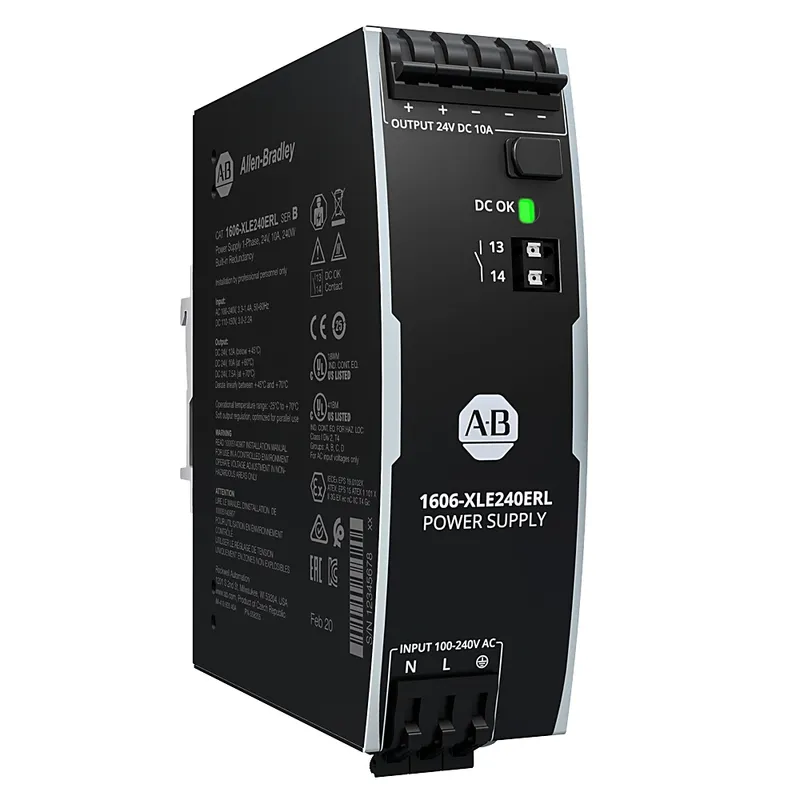 Rockwell Automation / Allen-Bradley 1606-XLE240ERL – XLE Redundant Power Supply 240W 24VDC — photo 1 of 2