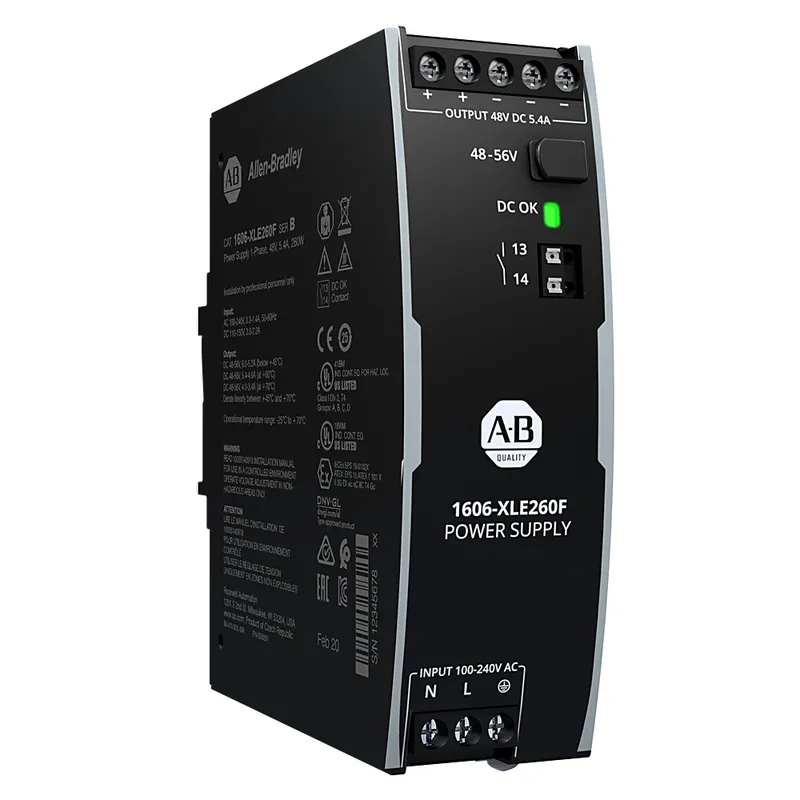 Rockwell Automation / Allen-Bradley 1606-XLE260F – XLE Power Supply 260W 48VDC 5.4A — photo 1 of 2