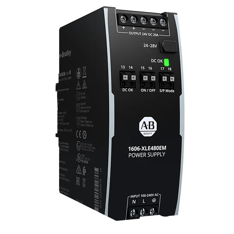 Rockwell Automation / Allen-Bradley 1606-XLE480EM – XLE Power Supply 480W 24VDC 20A — photo 1 of 2