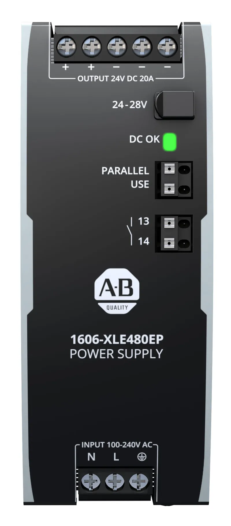 Rockwell Automation / Allen-Bradley 1606-XLE480EP – XLE Power Supply 480W 24VDC 20A — photo 2 of 2