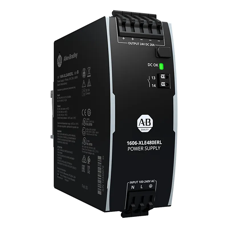 Rockwell Automation / Allen-Bradley 1606-XLE480ERL – XLE Redundant Power Supply 480W 24VDC — photo 1 of 2