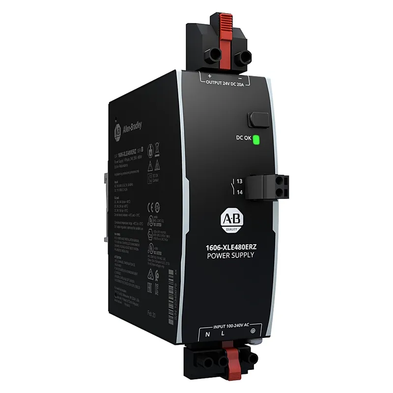 Rockwell Automation / Allen-Bradley 1606-XLE480ERZ – XLE Redundant Power Supply 480W 24VDC — photo 1 of 2