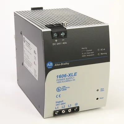 Allen-Bradley 1606-XLE960DX-3N – 480VAC Input 24VDC Out 40A Power Supply Allen-Bradley 1606-XLE960DX-3N – 480VAC Input 24VDC Out 40A Power Supply