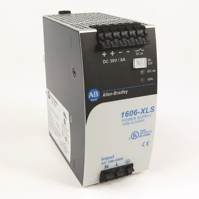 Allen-Bradley 1606-XLS240K – XLS Power Supply 240W 28VDC 8A Allen-Bradley 1606-XLS240K – XLS Power Supply 240W 28VDC 8A