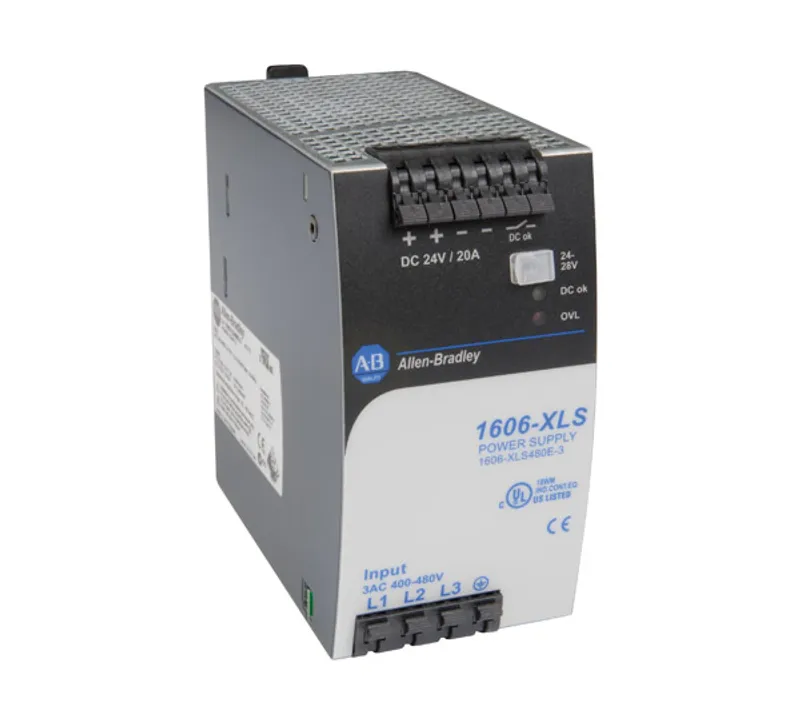 Rockwell Automation / Allen-Bradley 1606-XLS480E-3 – XLS Power Supply 480W 24VDC 20A — photo 2 of 2