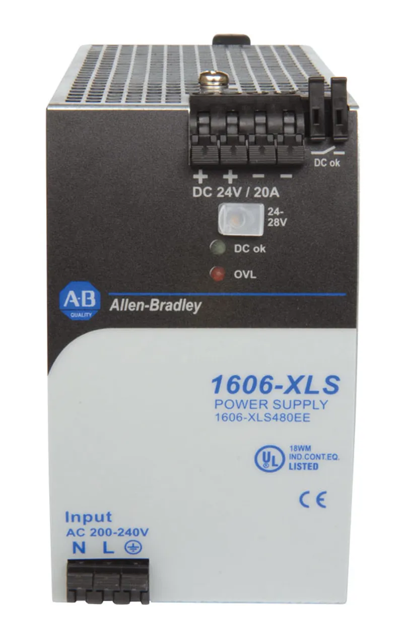 Rockwell Automation / Allen-Bradley 1606-XLS480EE – XLS Power Supply 480W 24VDC 20A — photo 2 of 2