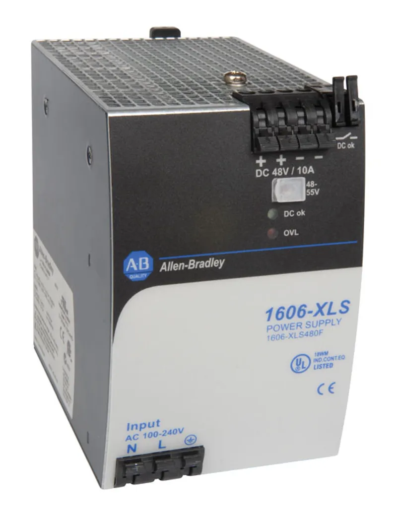 Rockwell Automation / Allen-Bradley 1606-XLS480F – XLS Power Supply 480W 48VDC 10A — photo 2 of 2