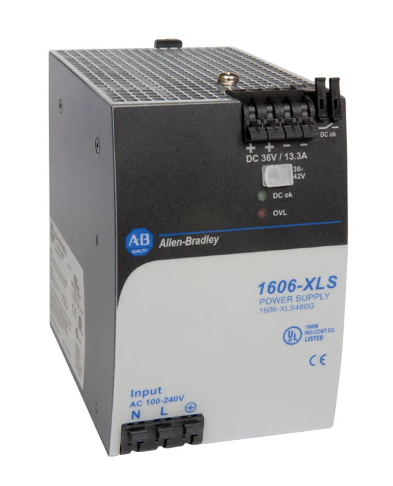 Rockwell Automation / Allen-Bradley 1606-XLS480G – AC or DC Input 36 to 42VDC Out 480W PS — photo 2 of 2