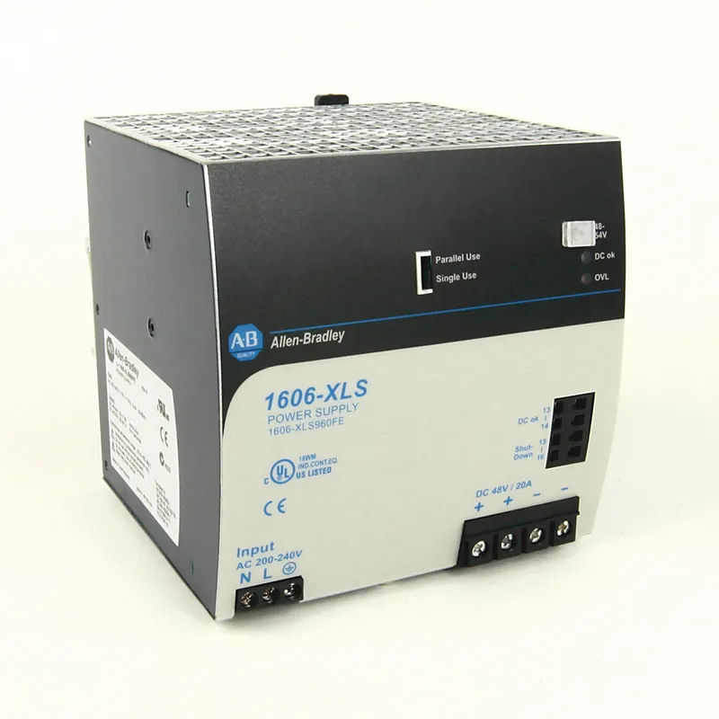 Rockwell Automation / Allen-Bradley 1606-XLS960FE – 200 to 240VAC In 48 to 56VDC Out 960W PS — photo 1 of 2
