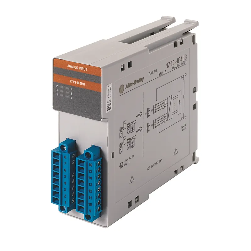Rockwell Automation / Allen-Bradley 1719-IF4HB – Ex I/O 4 Channel HART Analog Input Wide