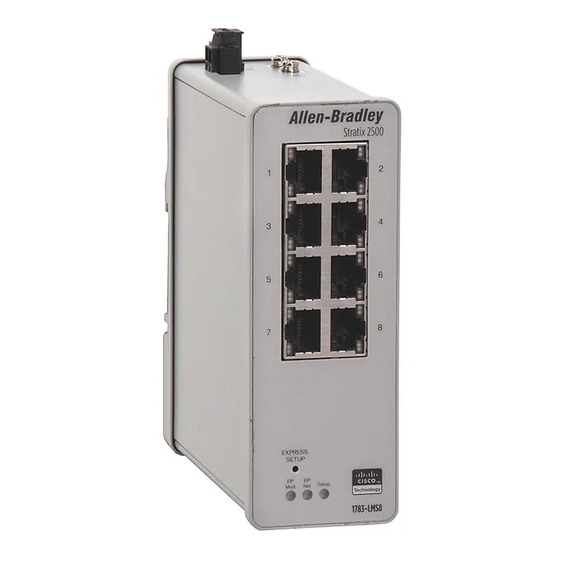 Rockwell Automation / Allen-Bradley 1783-LMS8 – Stratix2500 8Port Lightly Managed Switch