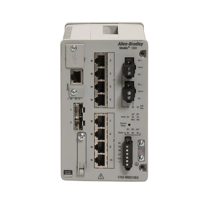 Rockwell Automation / Allen-Bradley 1783-MMS10BE – Stratix 5800 Managed Switch — photo 1 of 2