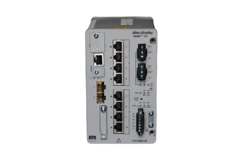 Rockwell Automation / Allen-Bradley 1783-MMS10E – Stratix 5800 Managed Switch — photo 2 of 2