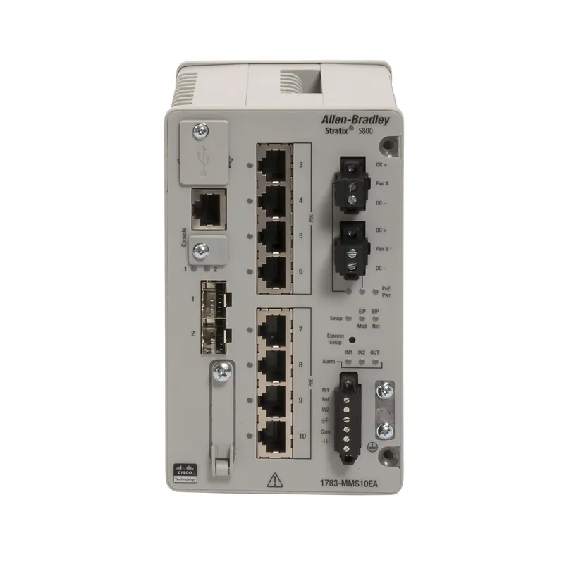 Rockwell Automation / Allen-Bradley 1783-MMS10EA – Stratix 5800 Managed Switch — photo 2 of 2