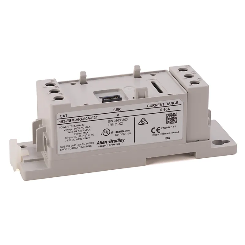 Rockwell Automation / Allen-Bradley 193-ESM-VIG-60A-E3T – E300/E200 60 Amp Sensing Module