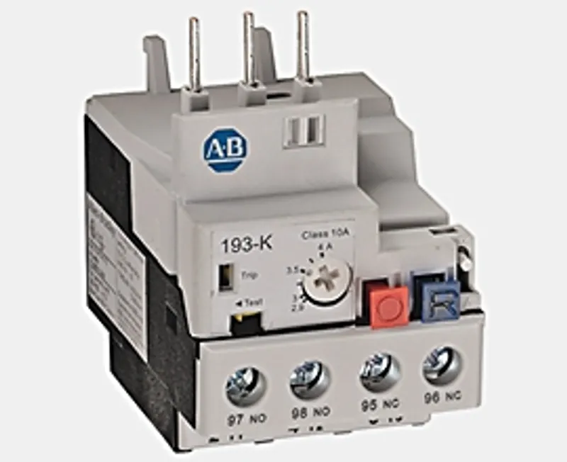 Rockwell Automation / Allen-Bradley 193-KB63 – 4.5-6.3 A IEC Bimetallic Overload Relay