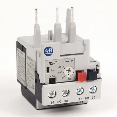 Rockwell Automation / Allen-Bradley 193-T1AA50 – 0.35-0.5 A IEC Bimetallic Overload Relay