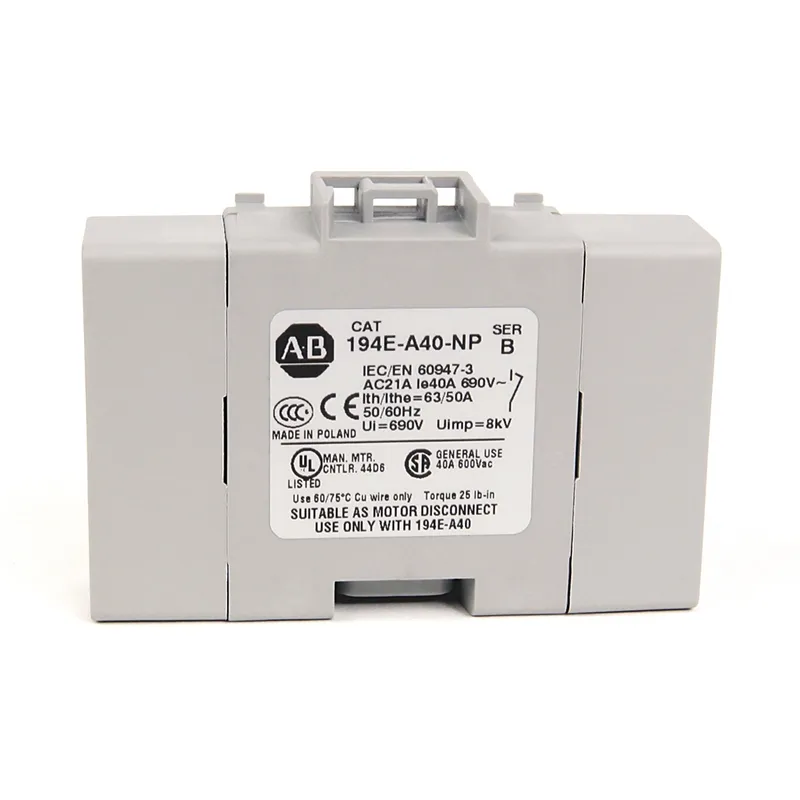 Rockwell Automation / Allen-Bradley 194E-A40-3753 – 40 A 194E Load switch