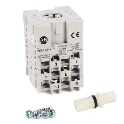 Allen-Bradley 194L-E12-4503 – 12A 194L Load Switch Allen-Bradley 194L-E12-4503 – 12A 194L Load Switch